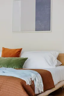 a living room with a couch