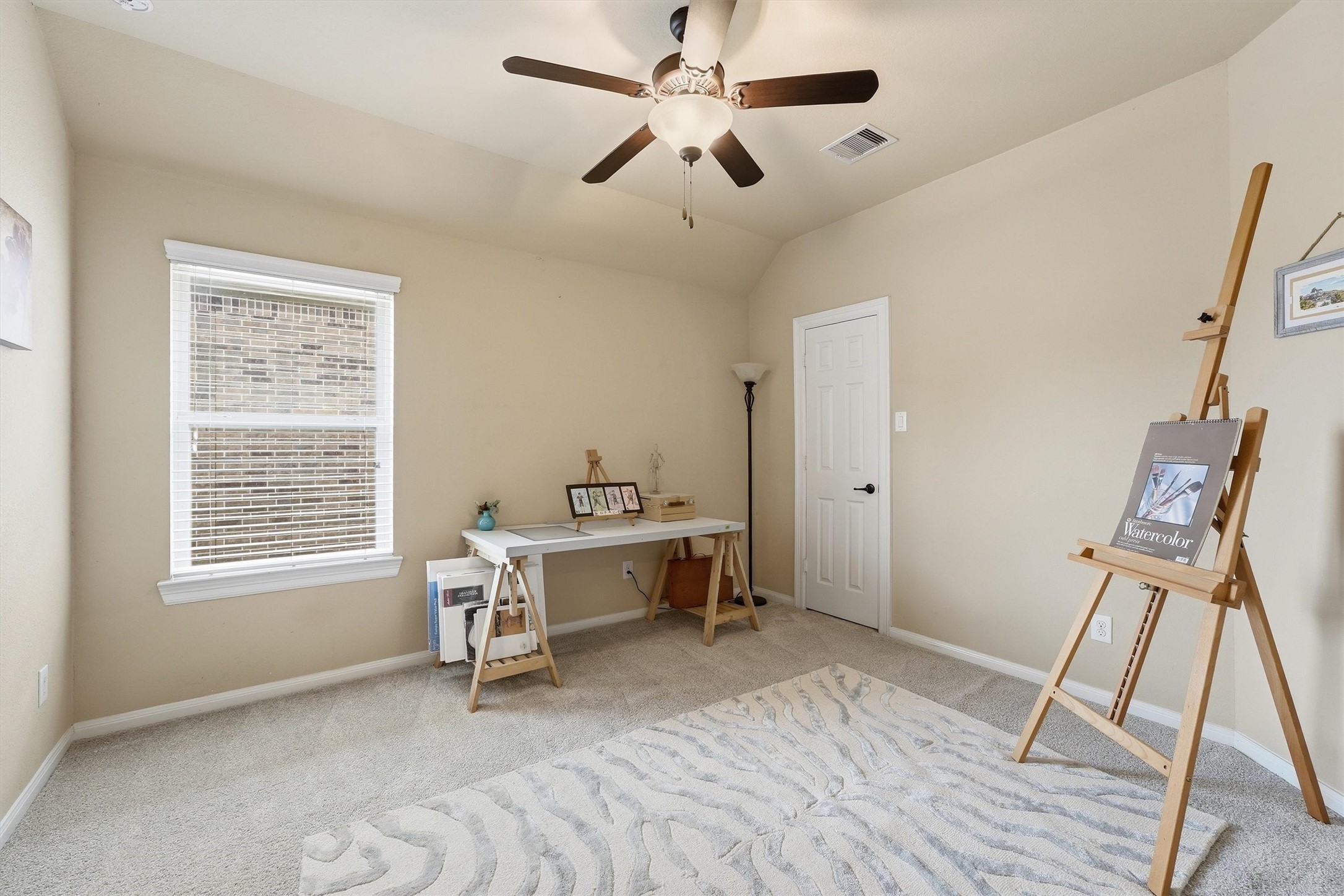 17710 Rough River Court Humble, TX 77346 - Photo 19 of 38 Third upstairs bedroom currently being used as an art room.