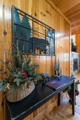 a view of a entryway