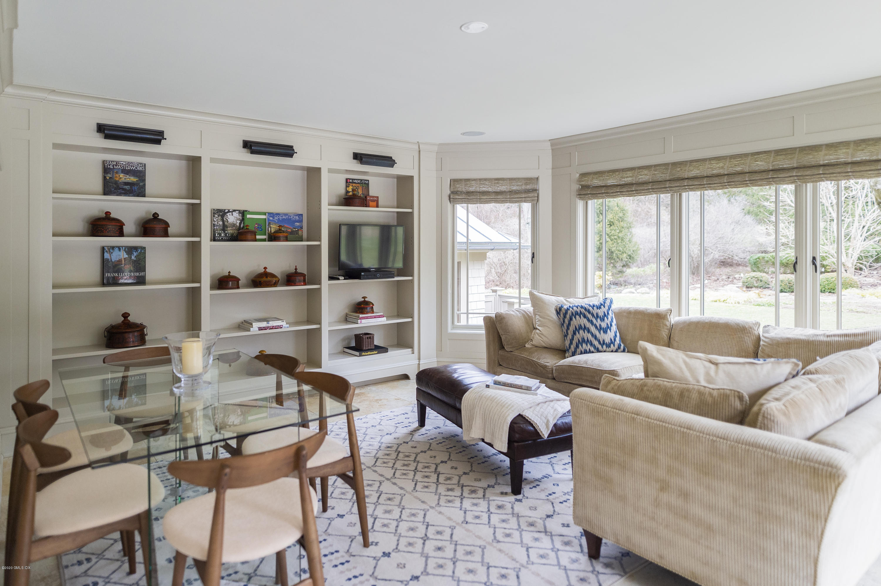 4 Doverton Drive Greenwich, CT 06831 - Photo 5 of 17 a living room with furniture and a large window