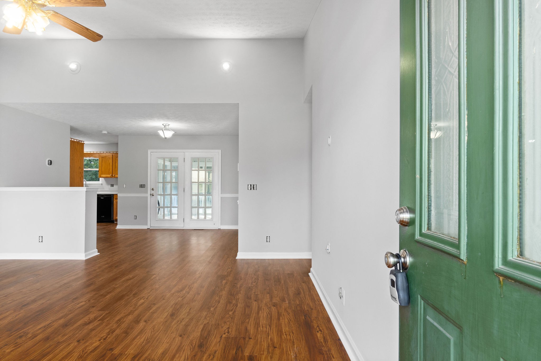 1011 Cherokee Trail Springfield, TN 37172 - Photo 5 of 40 wooden floor in an empty room with a window