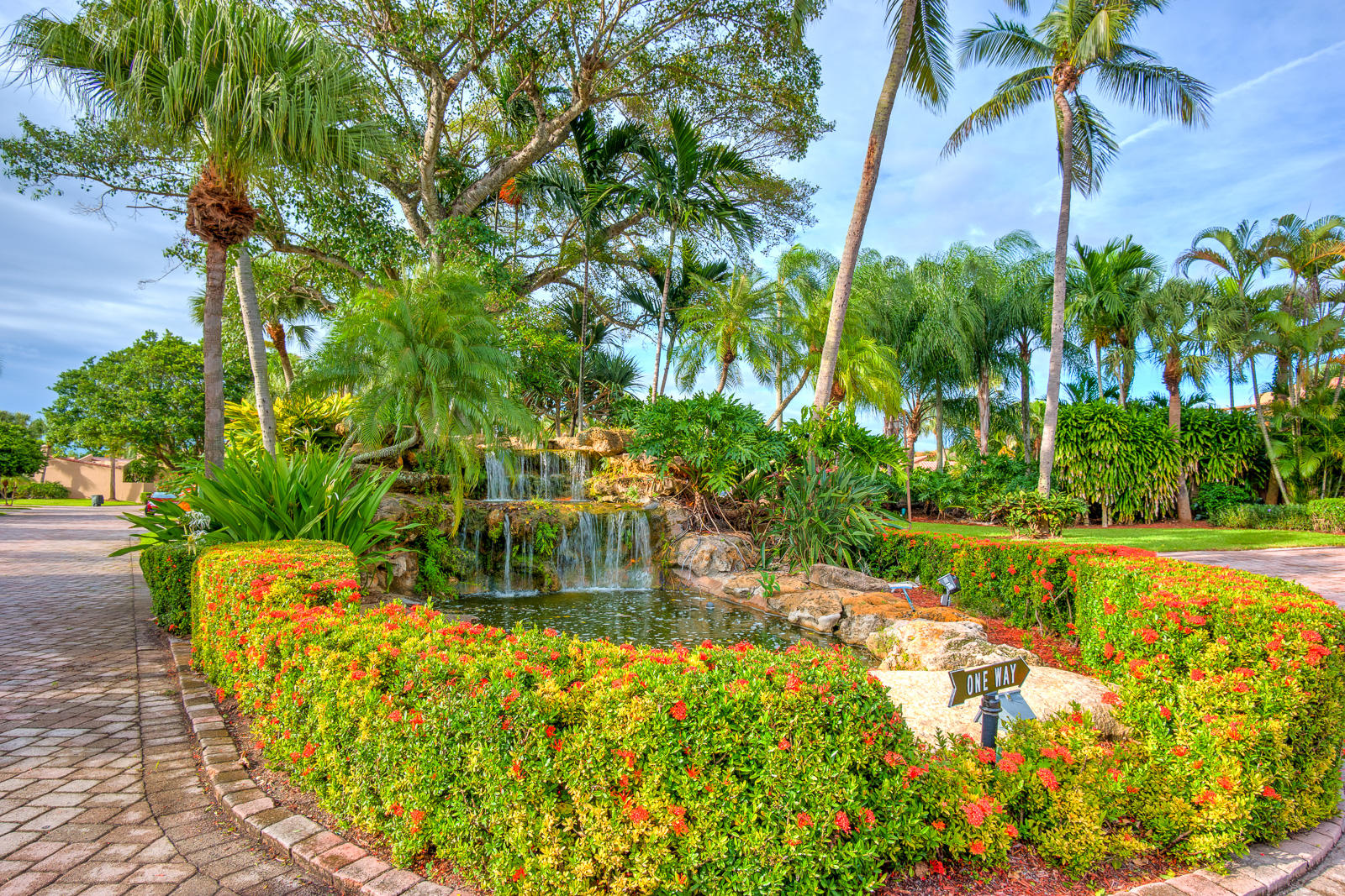 6598 Patio Lane Boca Raton, FL 33433 - Photo 2 of 31 Tranquil Entry Waterfall