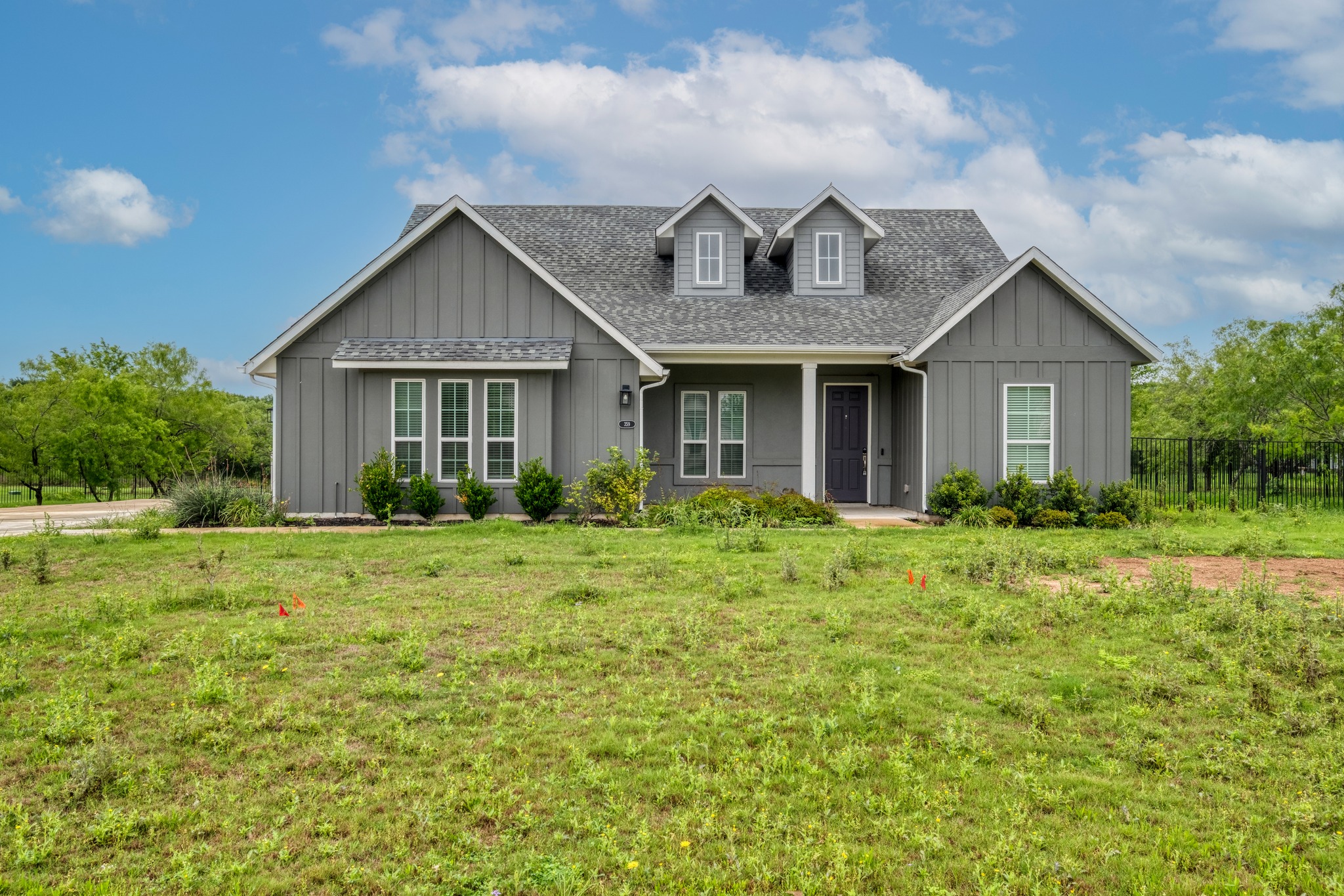 359 Raptor Beak Way Cedar Creek, TX 78612 - Photo 2 of 29 a front view of a house with a yard