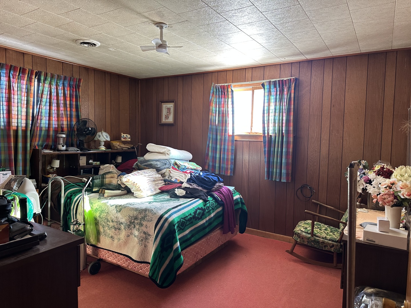 2999 Hartman Road Chadwick, IL 61014 - Photo 9 of 12 a bedroom with a bed and a window
