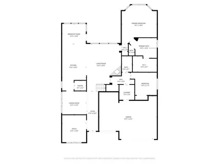 a picture of a floor plan