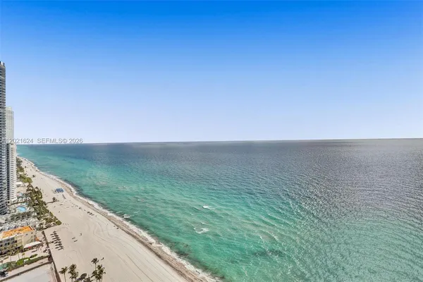 a view of an ocean from a balcony