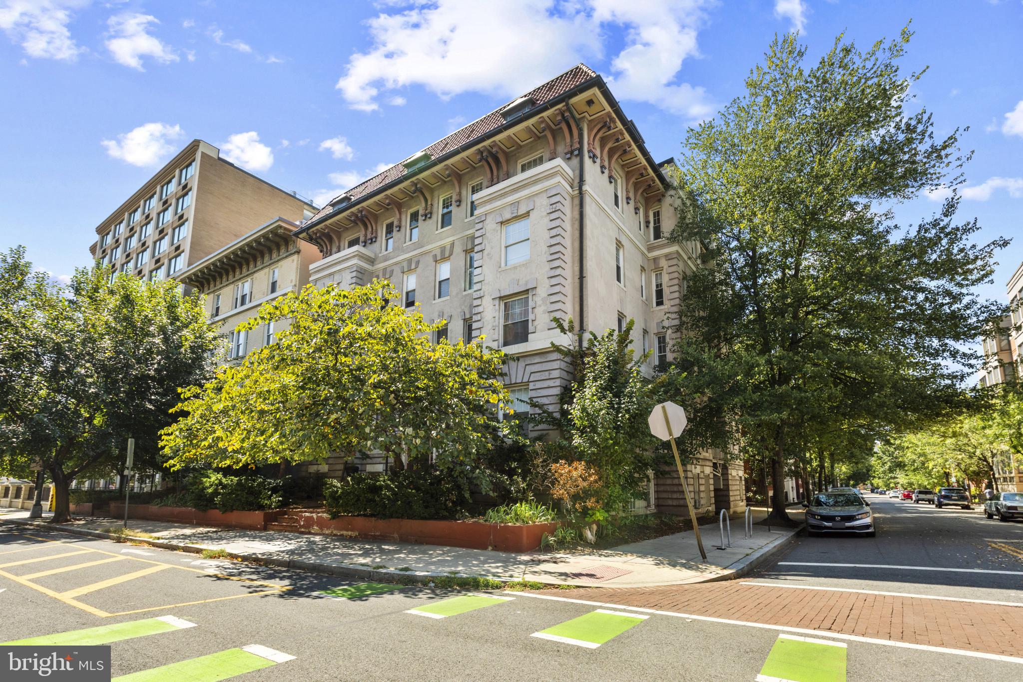 1332 15th Street Northwest, Unit 2 Washington, DC 20005 - Photo 2 of 28 a view of a street with houses