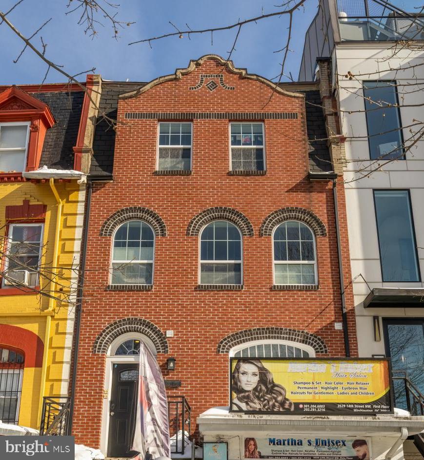 3529 14th Street Northwest, Unit 1 Washington, DC 20010 - Photo 1 of 14 a front view of a house