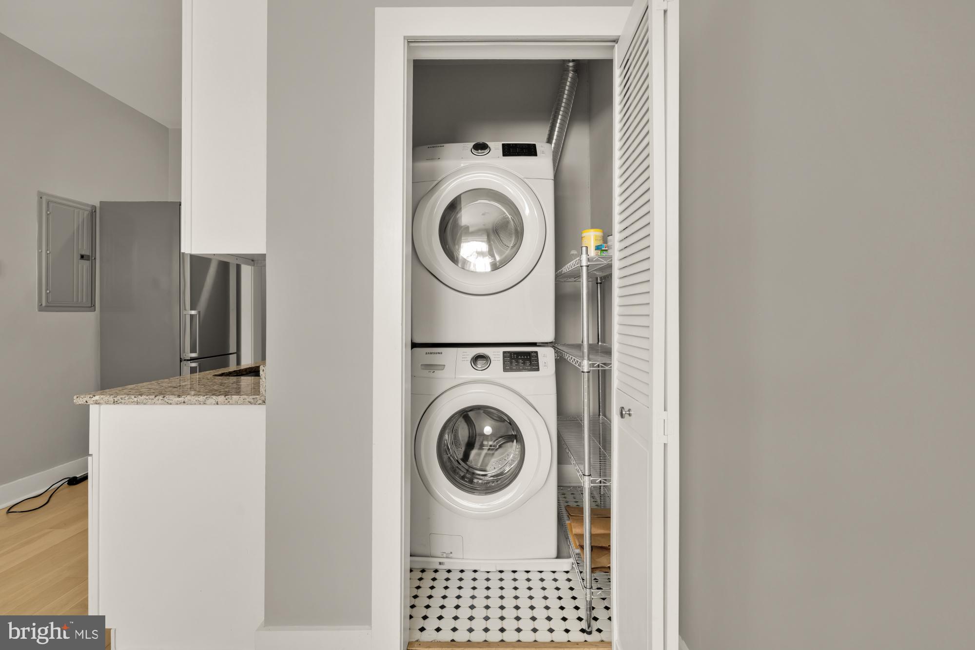 3529 14th Street Northwest, Unit 1 Washington, DC 20010 - Photo 11 of 14 a utility room with dryer and washer