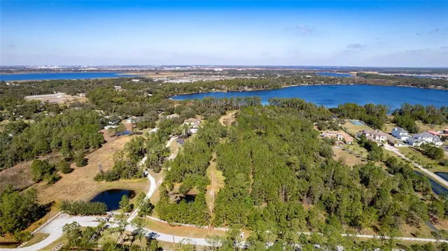 a view of city and mountain