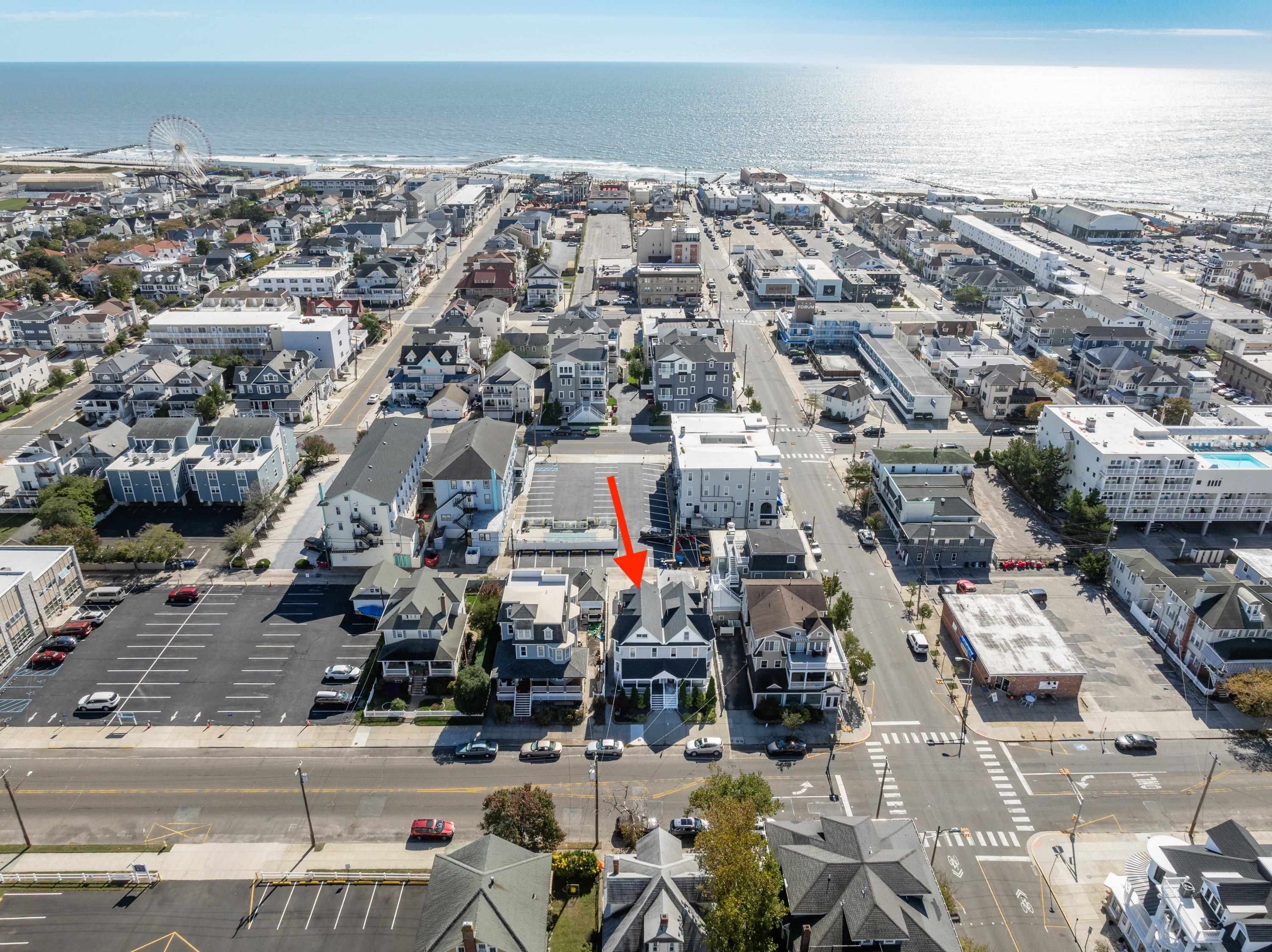 733 Wesley Road, Unit NORTH Ocean City, NJ 08226 - Photo 34 of 47 an aerial view of a city