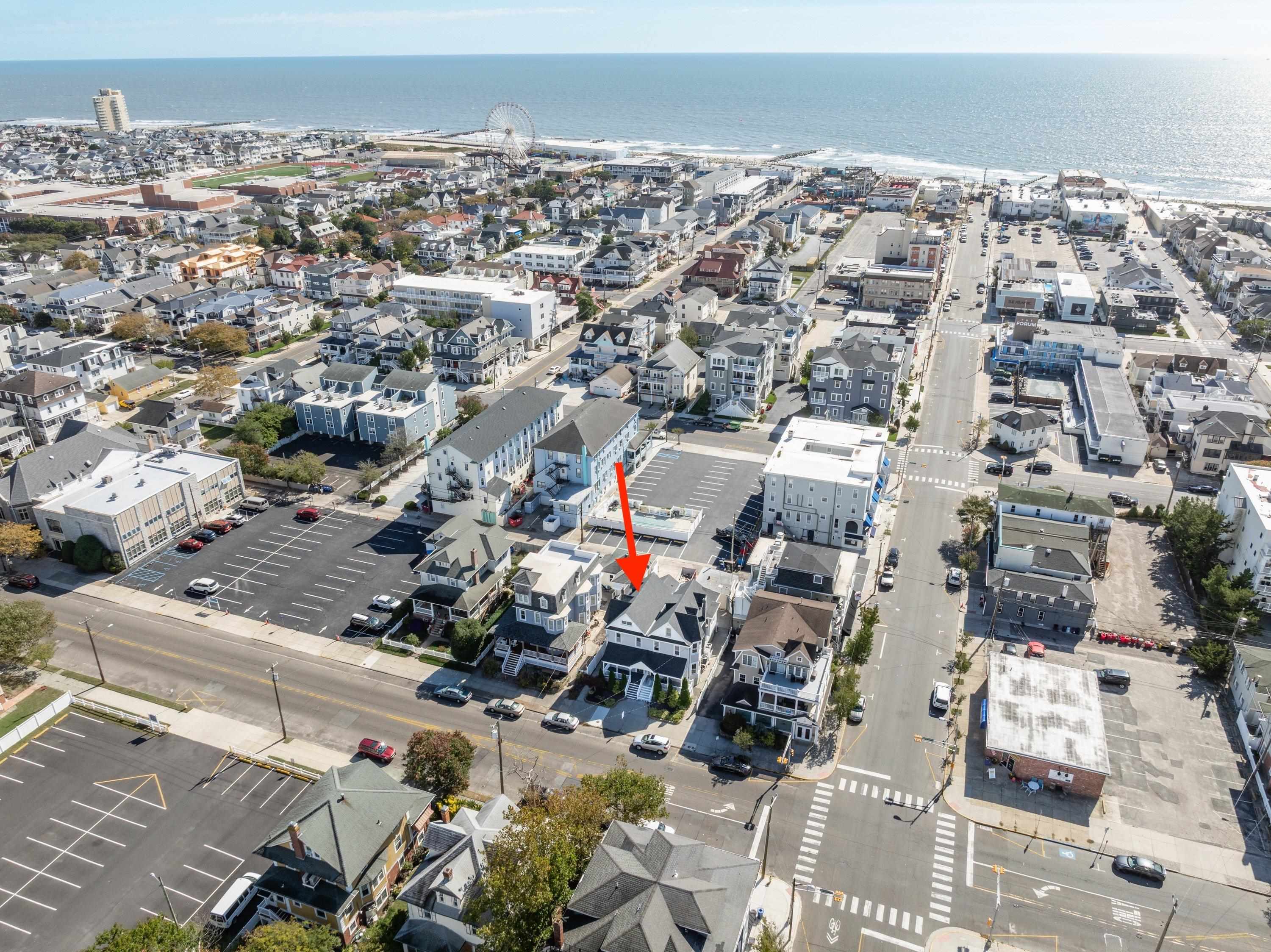 733 Wesley Road, Unit NORTH Ocean City, NJ 08226 - Photo 35 of 47 an aerial view of multiple house