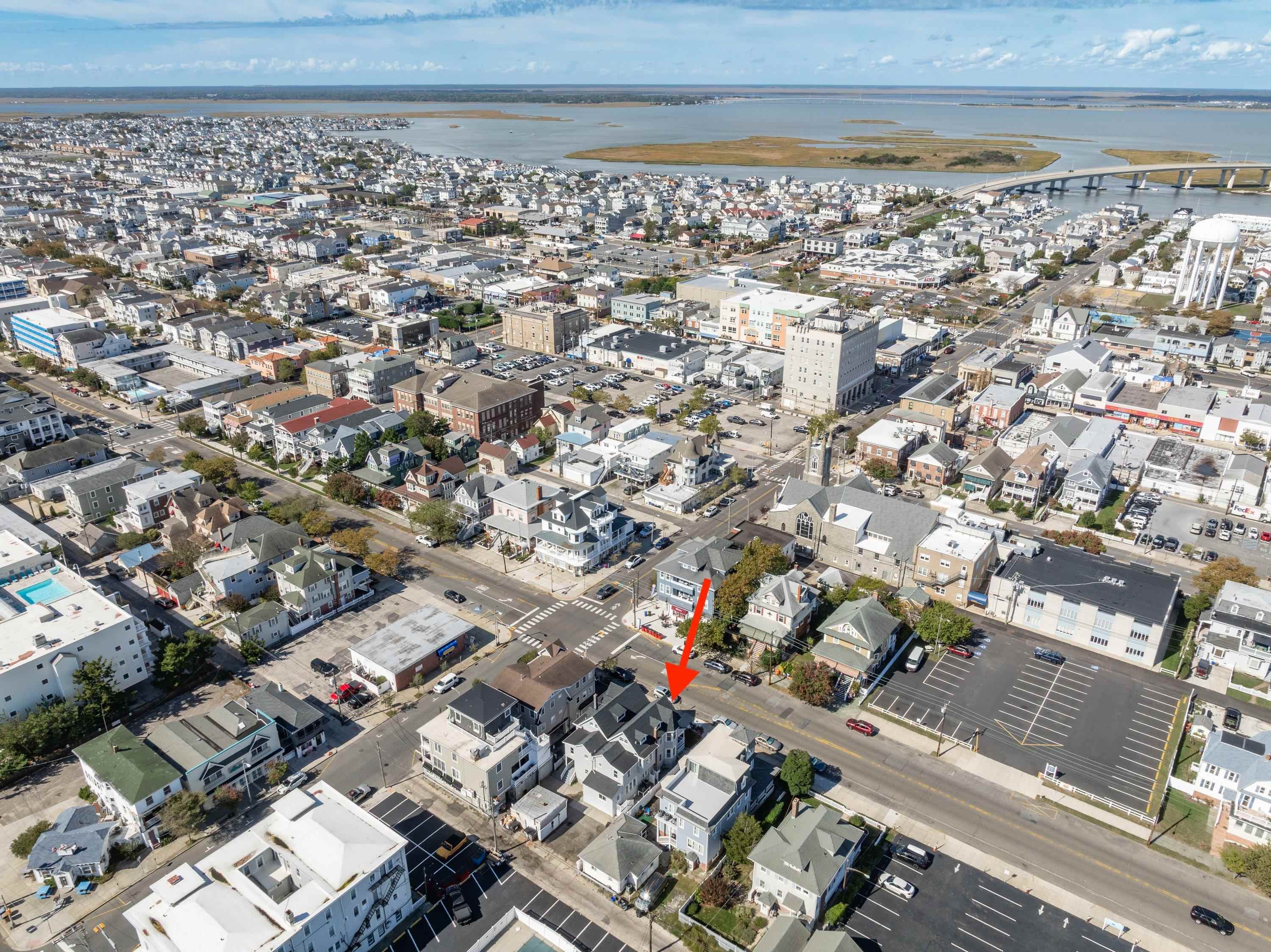 733 Wesley Road, Unit NORTH Ocean City, NJ 08226 - Photo 37 of 47 an aerial view of a city