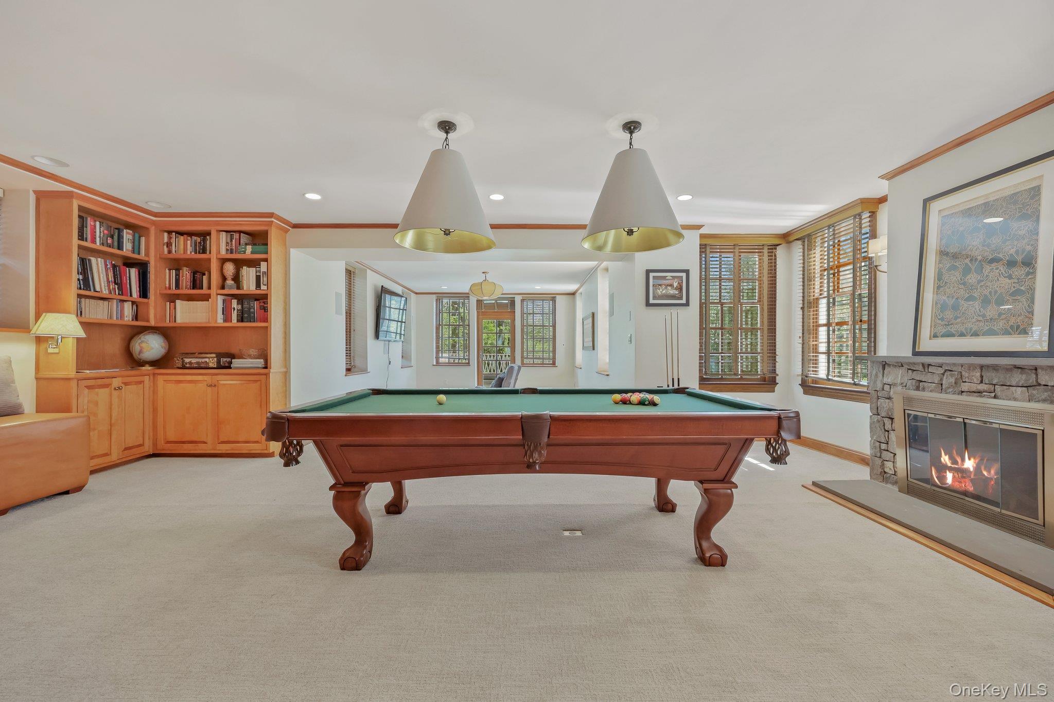 7 Plateau Circle West Bronxville, NY 10708 - Photo 16 of 34 a living room with furniture pool table and chairs