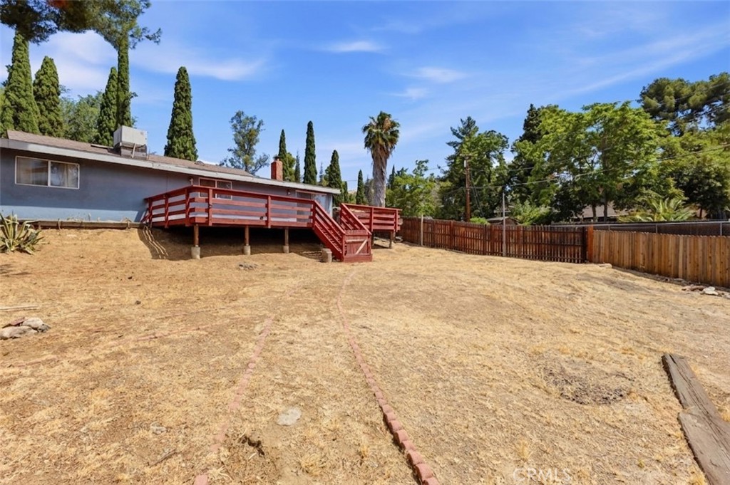 96 West Repplier Road Banning, CA 92220 - Photo 46 of 53 Digitally cleaned up back yard
