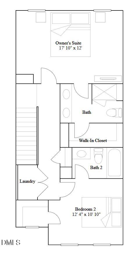 2405 Kasota Lane Raleigh, NC 27610 - Photo 24 of 24 FLoorPlan-3