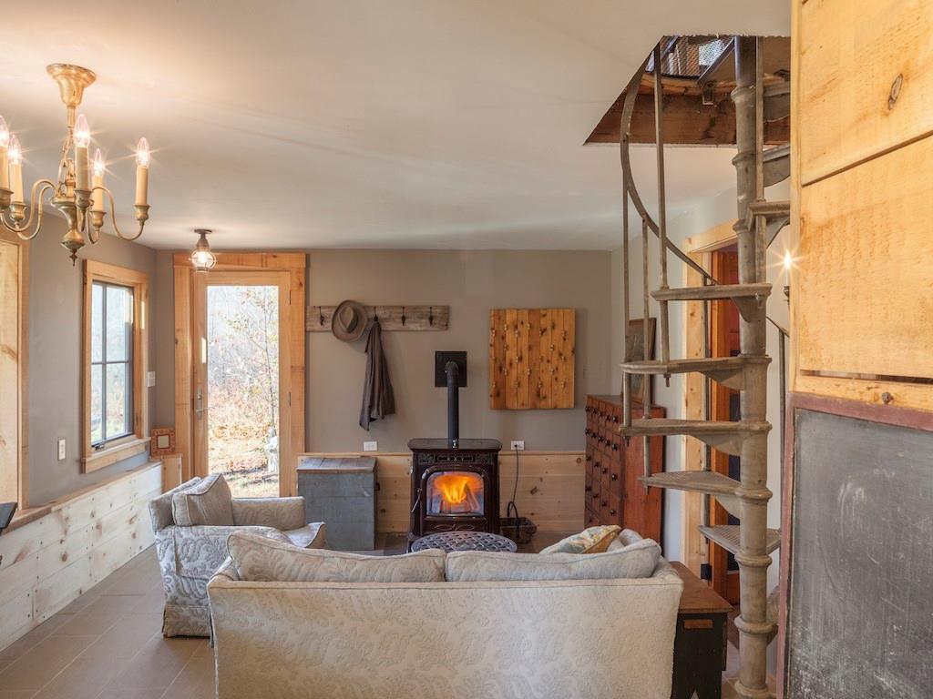 33 Old Cape Road Kennebunkport, ME 04046 - Photo 12 of 27 Relax in front of the pellet stove...