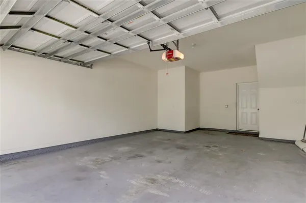 a view of a patio with swimming pool
