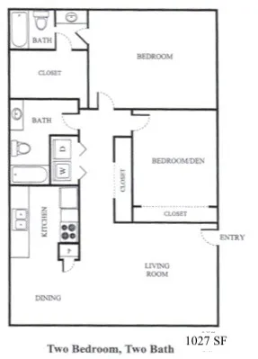 $825 | 5625 Antoine Drive, Unit 1107, Houston, TX 77091