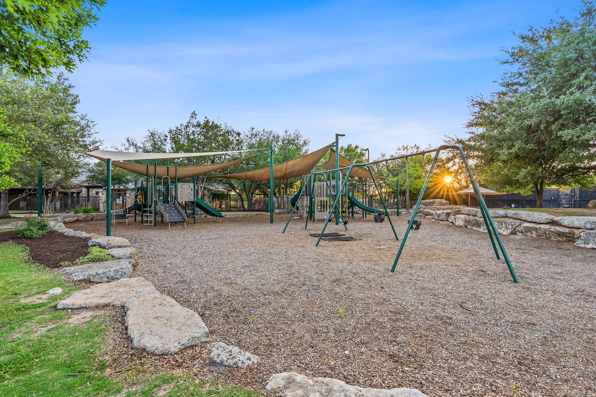 2950 Lantana Ridge Drive Austin, TX 78732 - Photo 30 of 40 a view of outdoor space with playground and green space