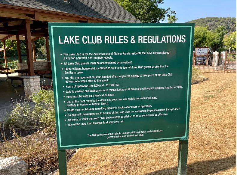 2950 Lantana Ridge Drive Austin, TX 78732 - Photo 39 of 40 a sign on the wall