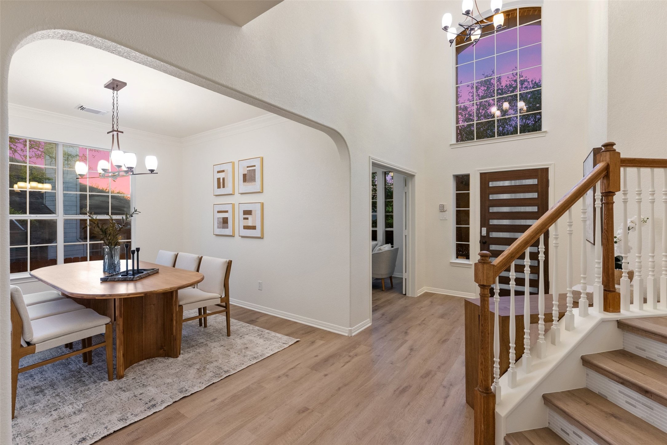 2950 Lantana Ridge Drive Austin, TX 78732 - Photo 4 of 40 a view of a dining room with furniture