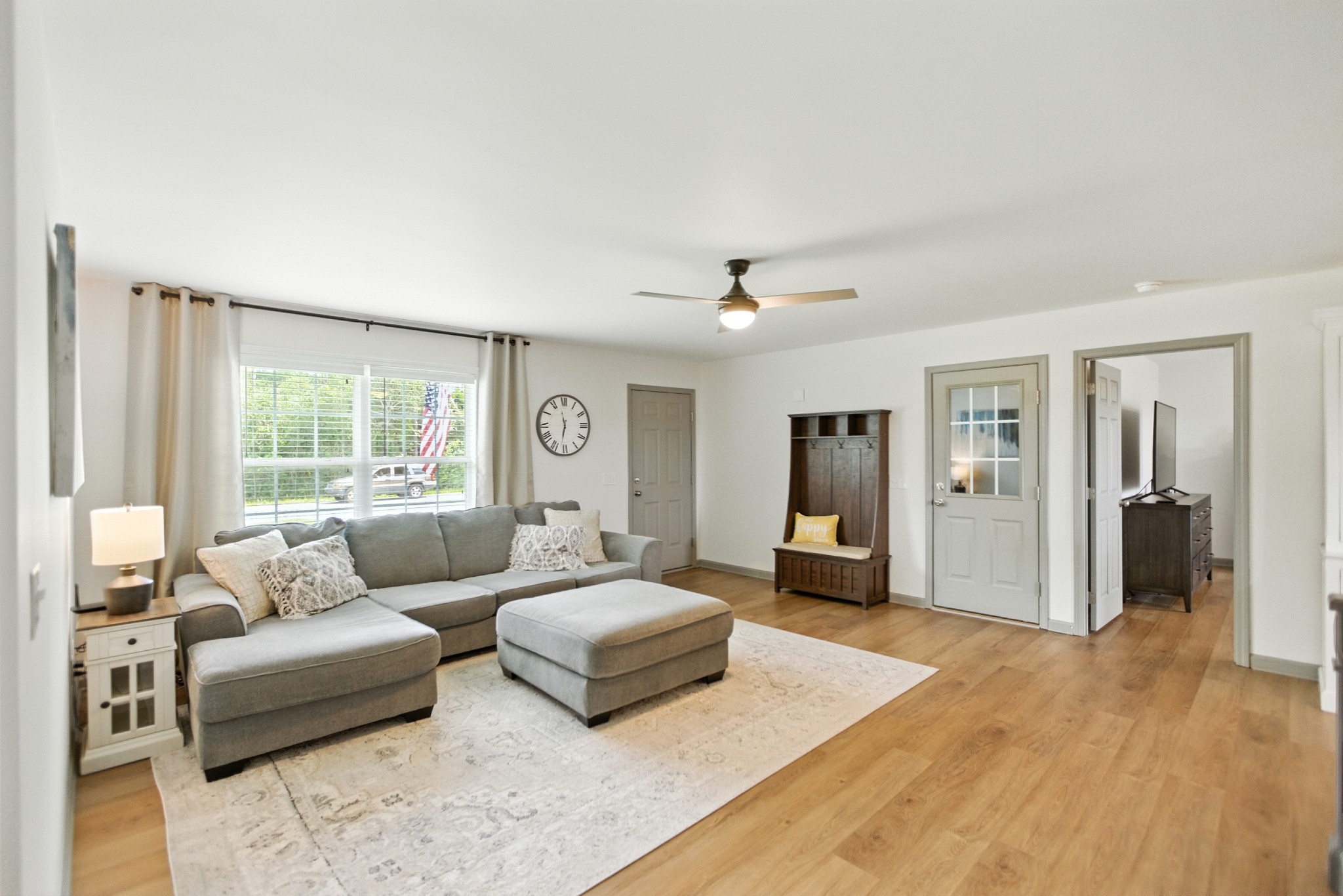 6411 Spring Creek Road Tullahoma, TN 37388 - Photo 12 of 57 a living room with furniture and a large window