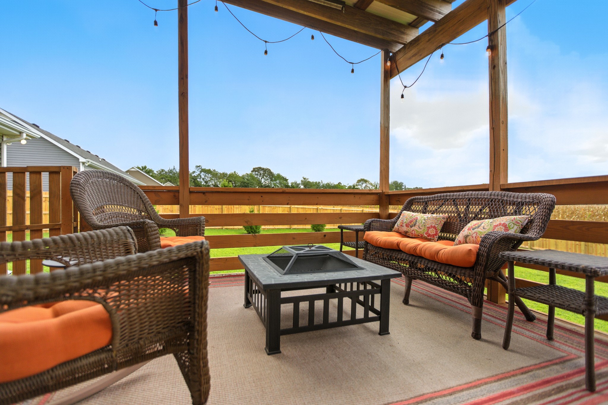 6411 Spring Creek Road Tullahoma, TN 37388 - Photo 7 of 57 a roof deck with outdoor seating and ocean view