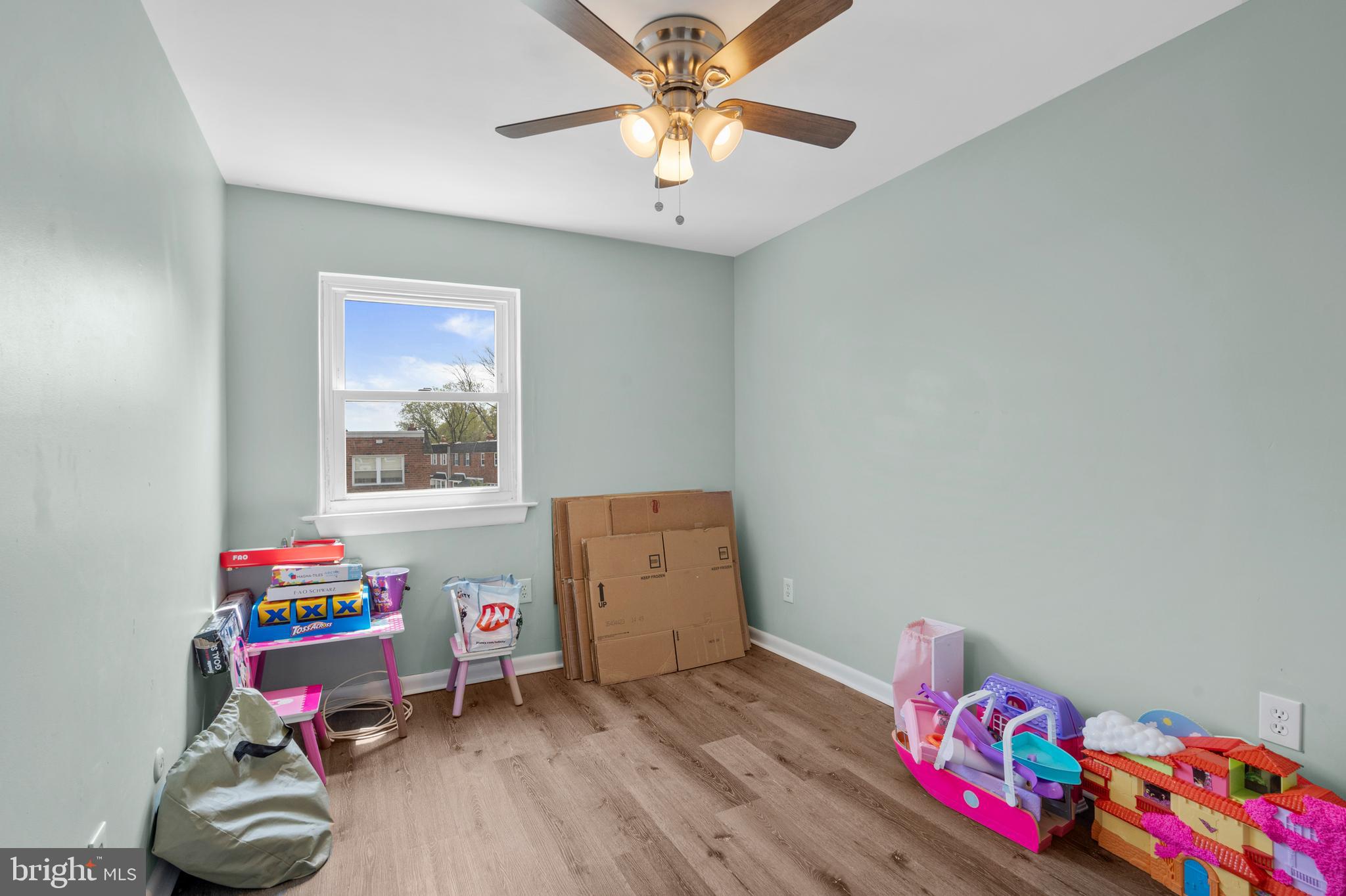 12413 Dunks Ferry Road Philadelphia, PA 19154 - Photo 20 of 35 a bedroom with a bed and wooden floor