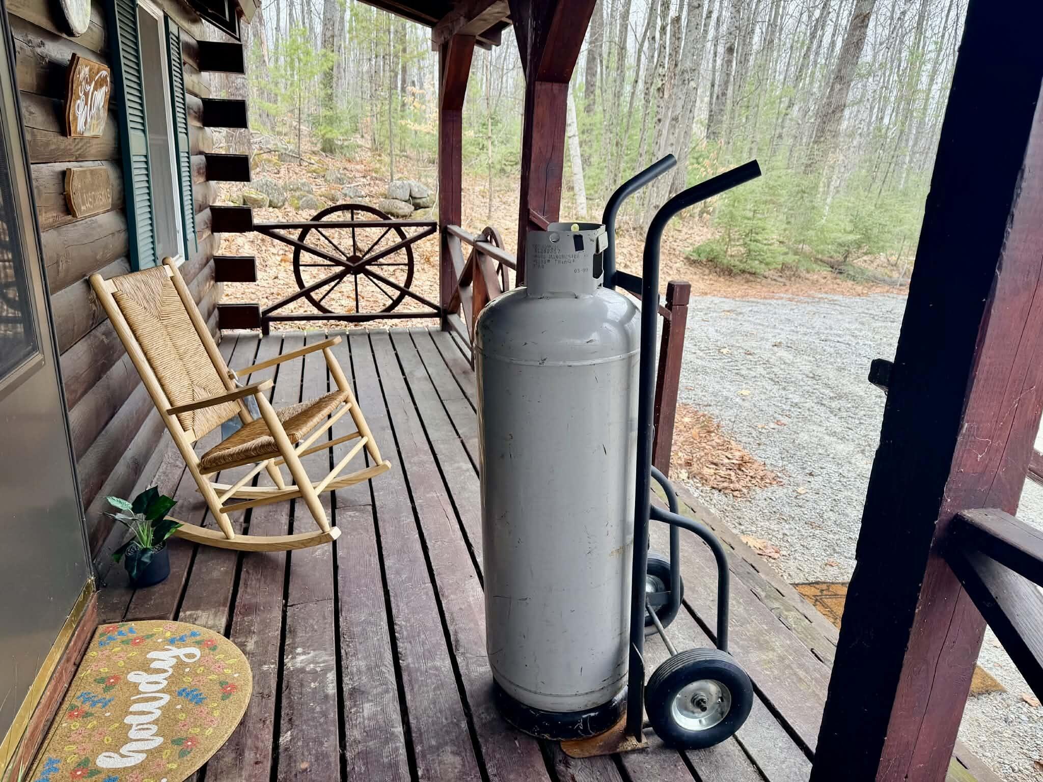 24 Blueberry Hill Road Chesterville, ME 04938 - Photo 24 of 31 Propane Tank