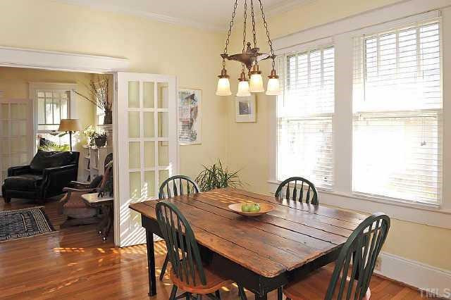 1707 Dare Street Raleigh, NC 27608 - Photo 7 of 12 Notice the period fixture in this comfortable dining room. Other