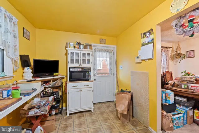 a view of a storage and utility room