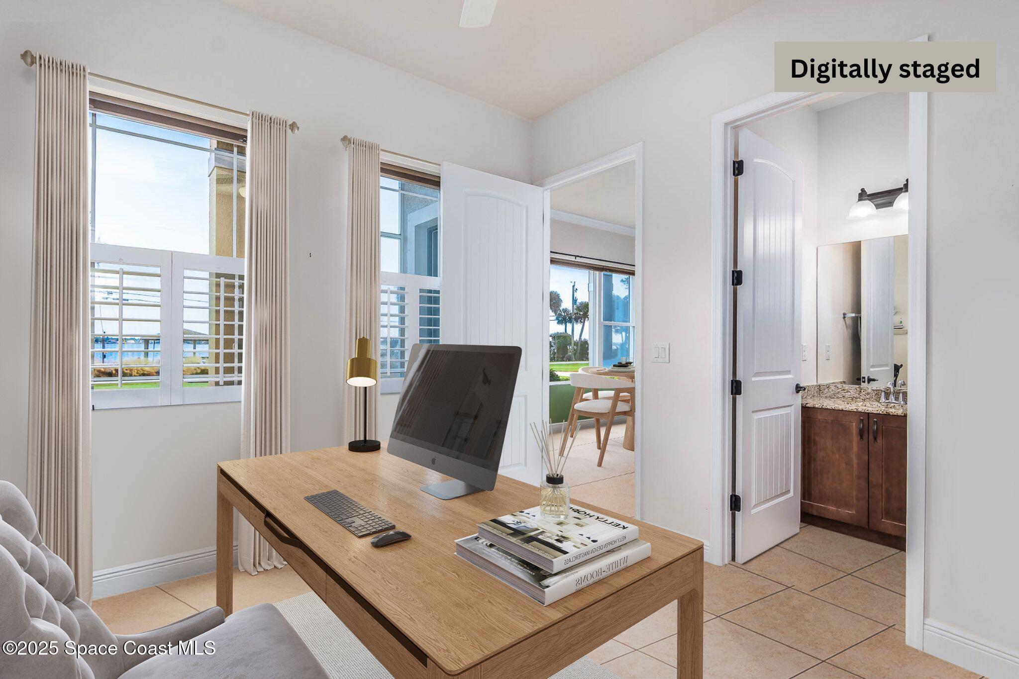 1953 Rockledge Drive Rockledge, FL 32955 - Photo 32 of 83 a view of workspace with wooden floor