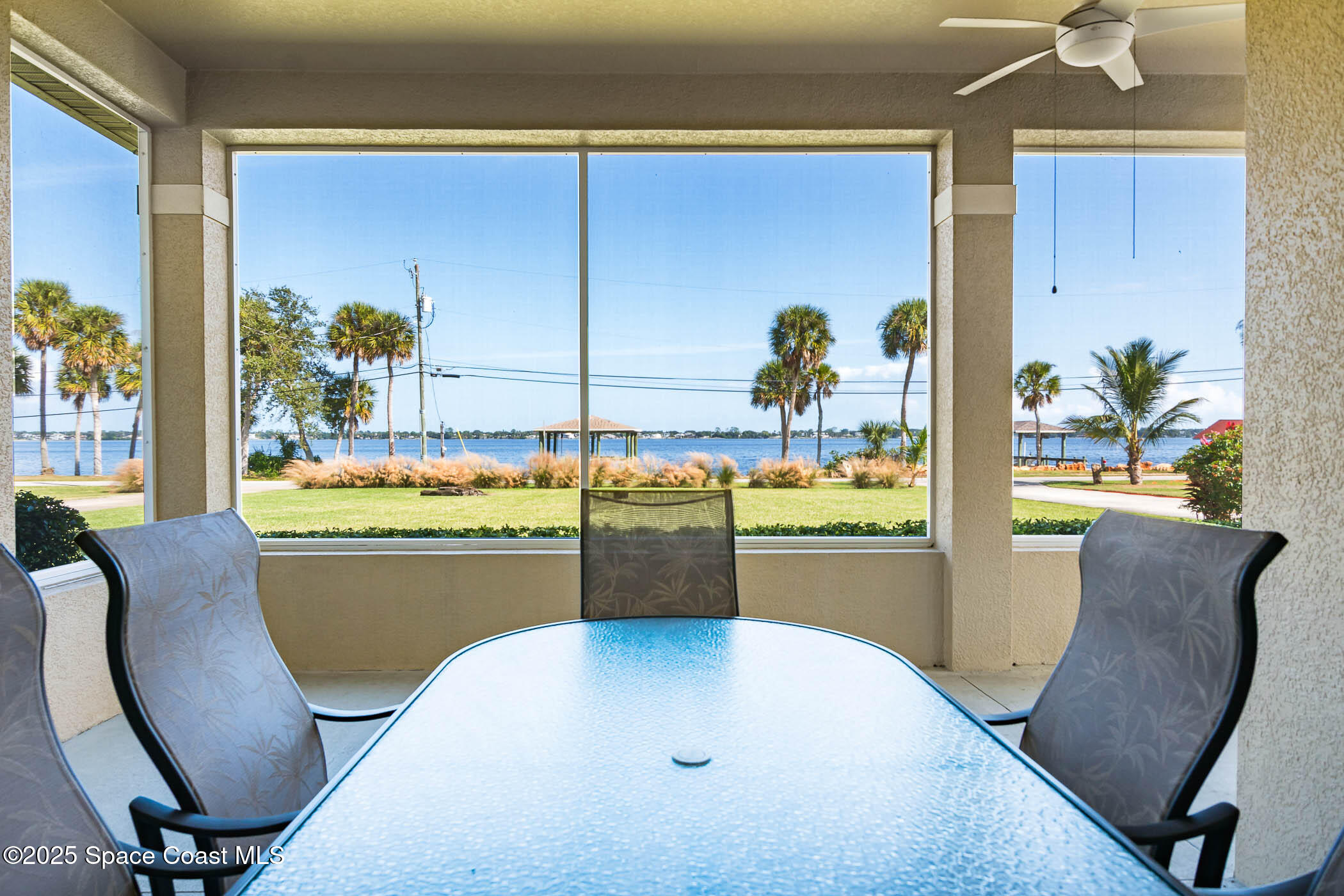 1953 Rockledge Drive Rockledge, FL 32955 - Photo 40 of 83 a room with wooden floor and outdoor seating