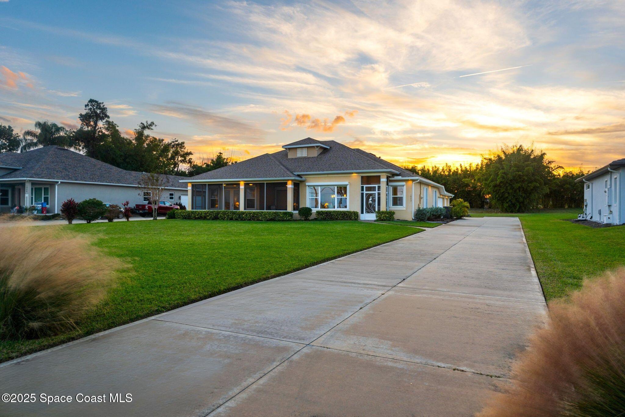 1953 Rockledge Drive Rockledge, FL 32955 - Photo 44 of 83 Front View at Night Time