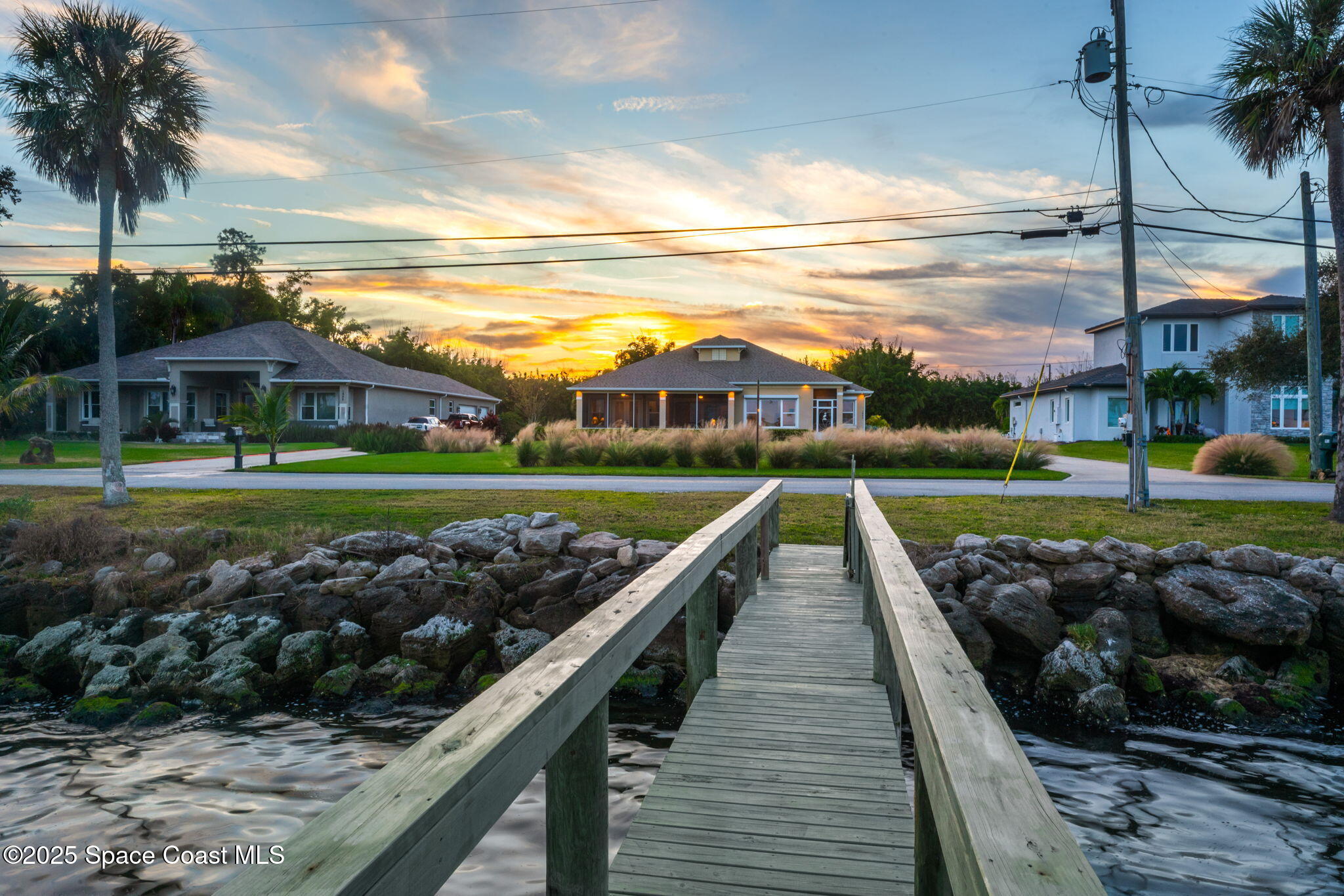 1953 Rockledge Drive Rockledge, FL 32955 - Photo 74 of 83 Front View at Night Time