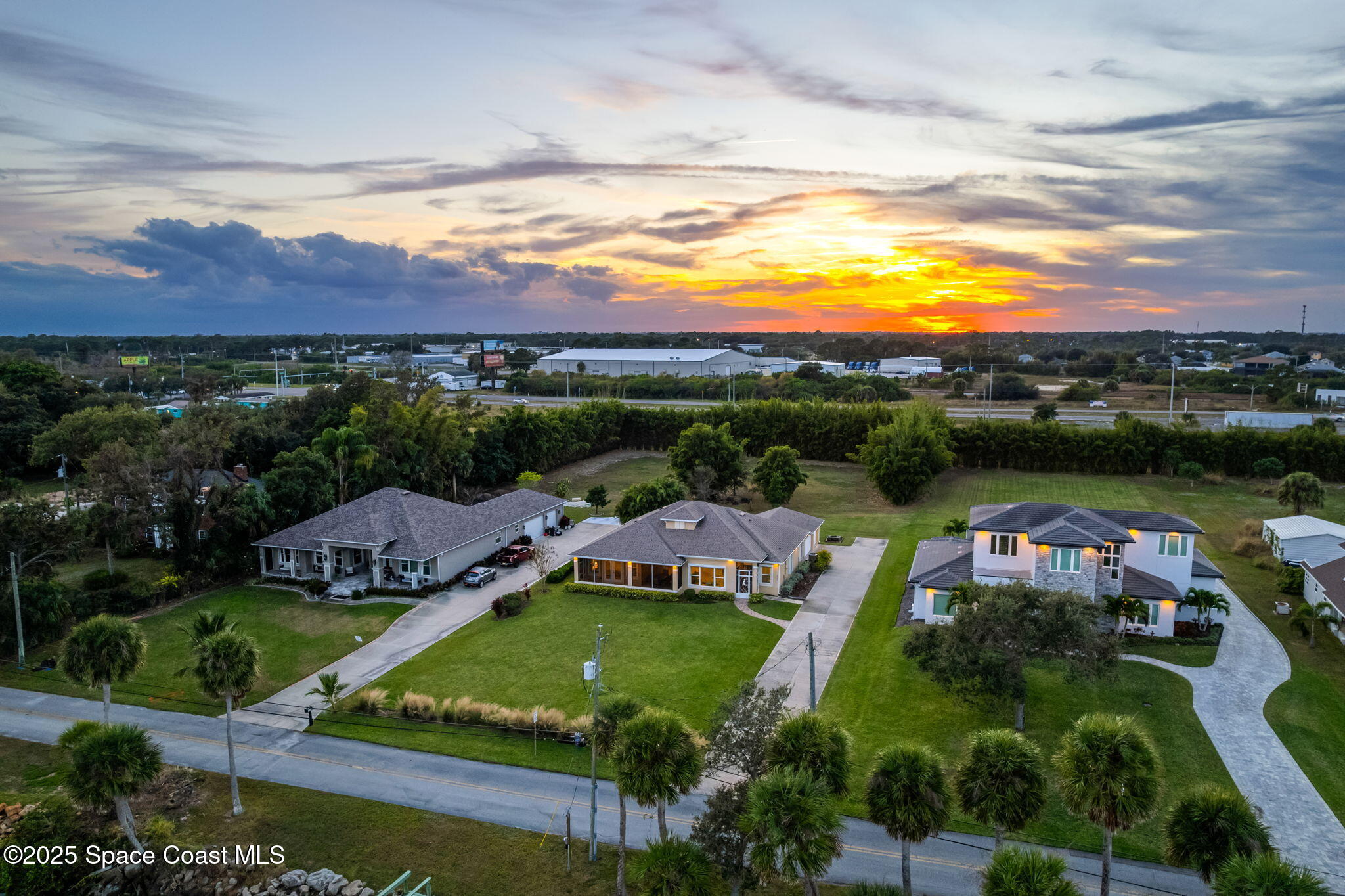 1953 Rockledge Drive Rockledge, FL 32955 - Photo 80 of 83 a view of a lake with a garden and houses