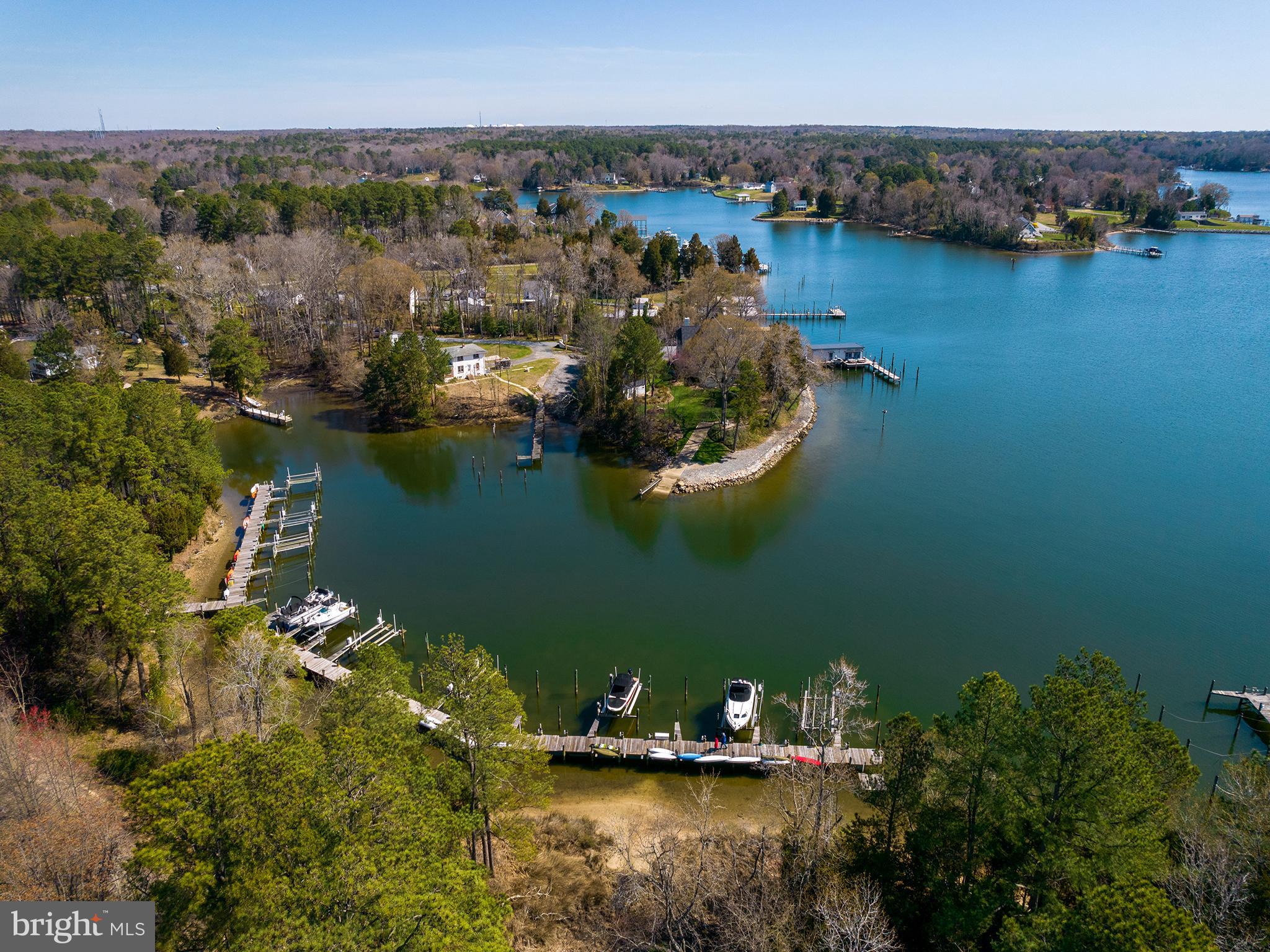 606 Ruxton Road, Unit 51 Dowell, MD 20629 - Photo 34 of 42 Mill Creek and piers shown for Windward Harbor.