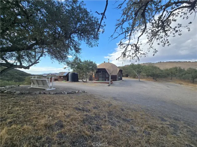 a view of a out door space area