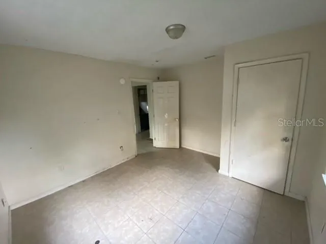 a view of empty room