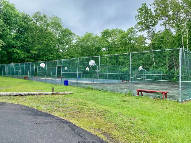 a view of park with entertaining space