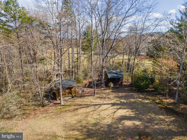 a view of lake with mountain