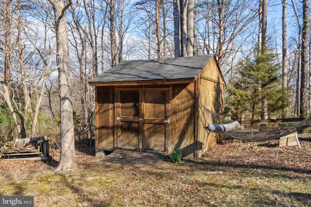 a view of lake with mountain
