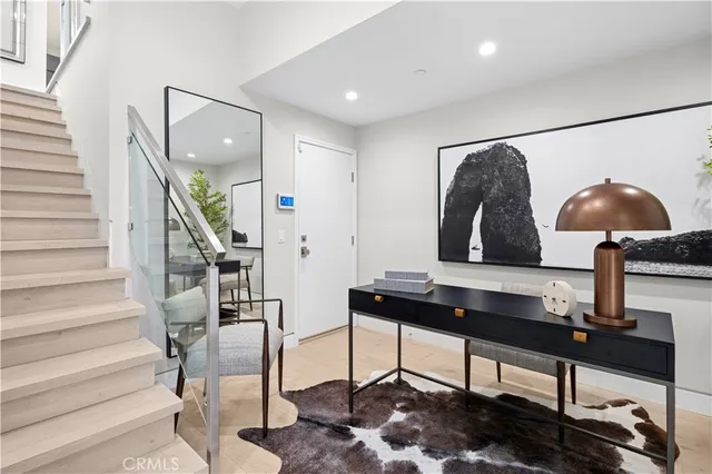 a view of entryway and hall