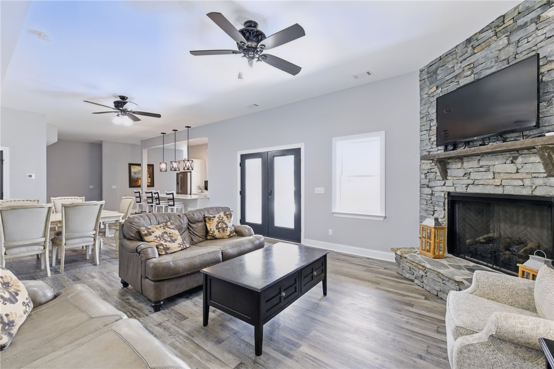 427 Sue Craig Road Six Mile, SC 29682 - Photo 31 of 50 Downstairs Living Room