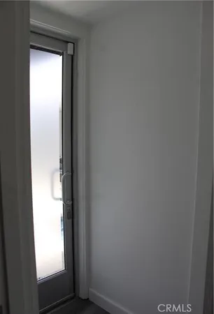 a view of front door