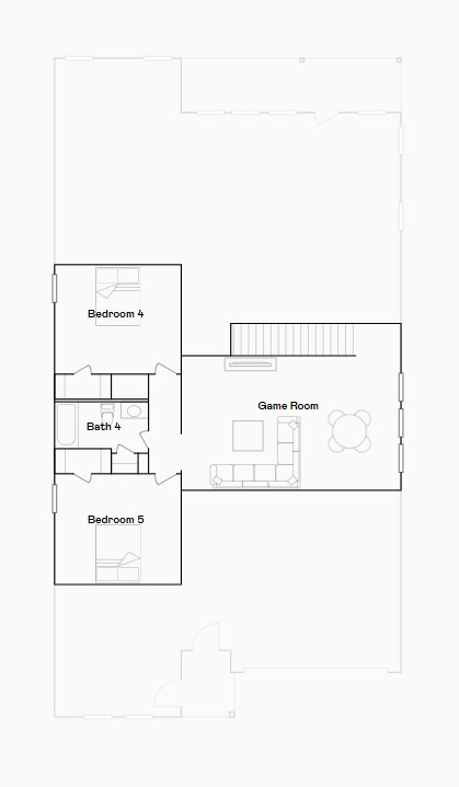 9318 Long Fin Drive Baytown, TX 77521 - Photo 17 of 23 a picture of a room with a white wall and a refrigerator