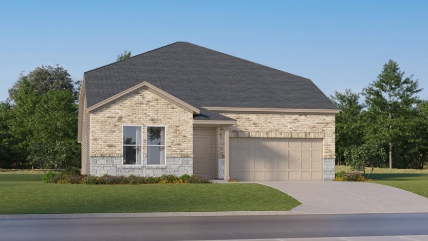 9318 Long Fin Drive Baytown, TX 77521 - Photo 18 of 23 a view of a house with a yard