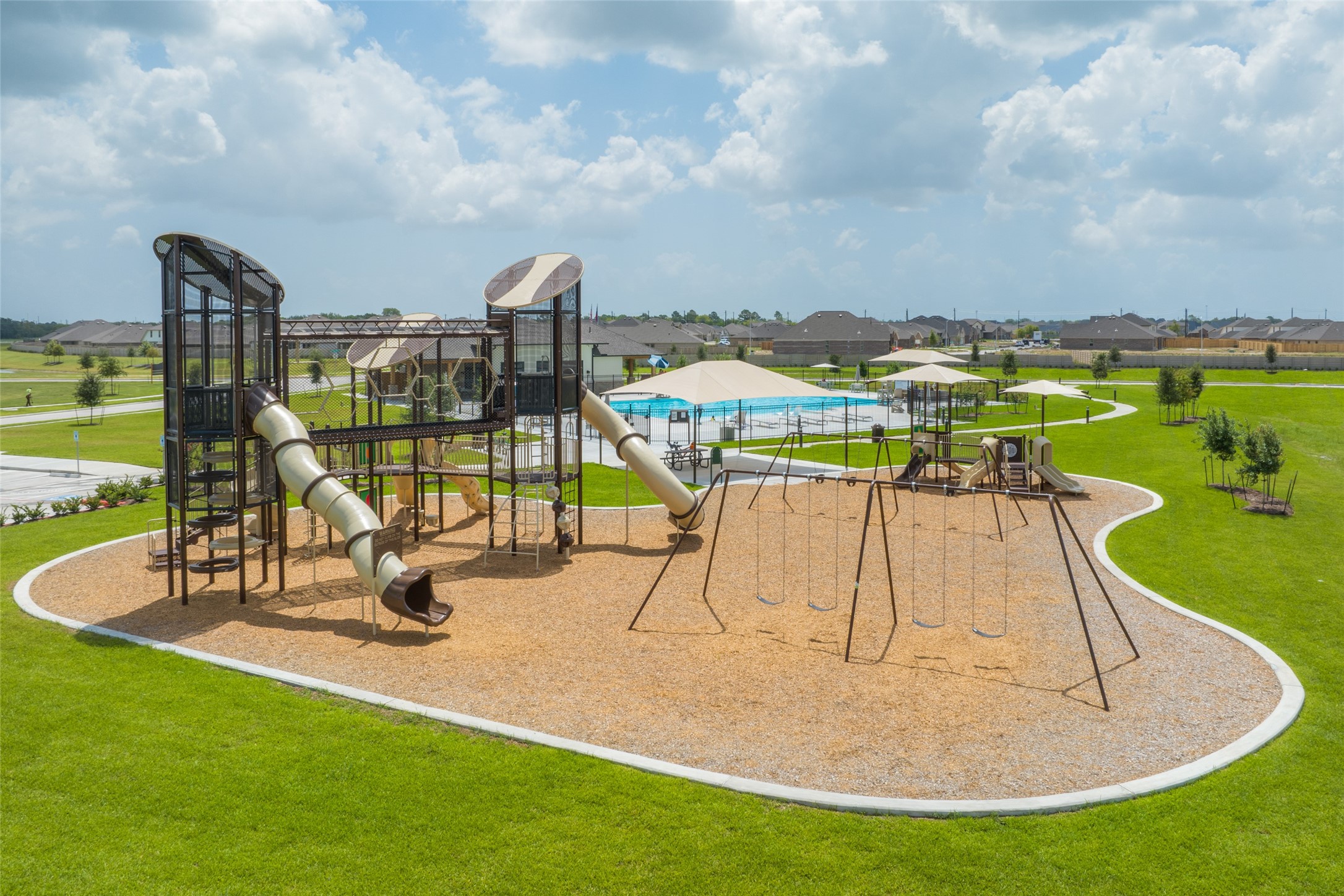 9318 Long Fin Drive Baytown, TX 77521 - Photo 22 of 23 a view of outdoor space with seating area