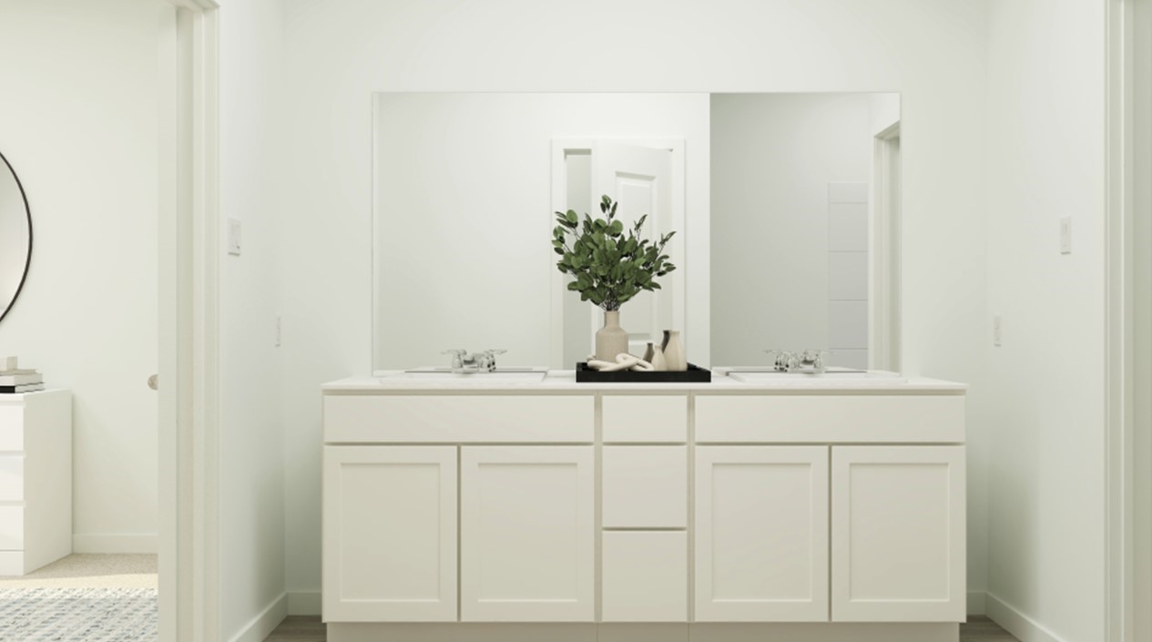 9318 Long Fin Drive Baytown, TX 77521 - Photo 7 of 23 a bathroom with a sink and vanity